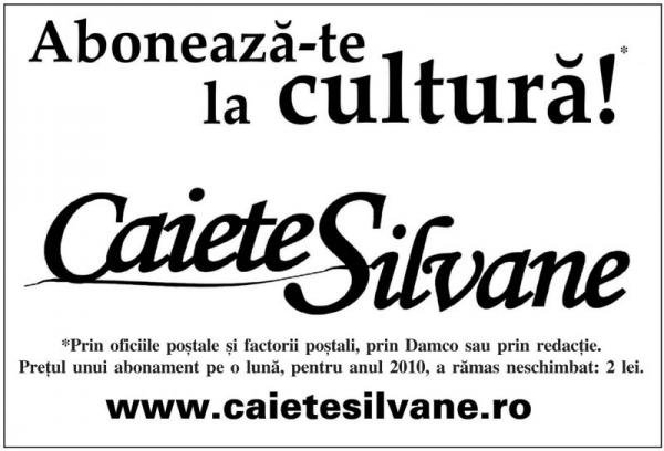 Caiete Silvane