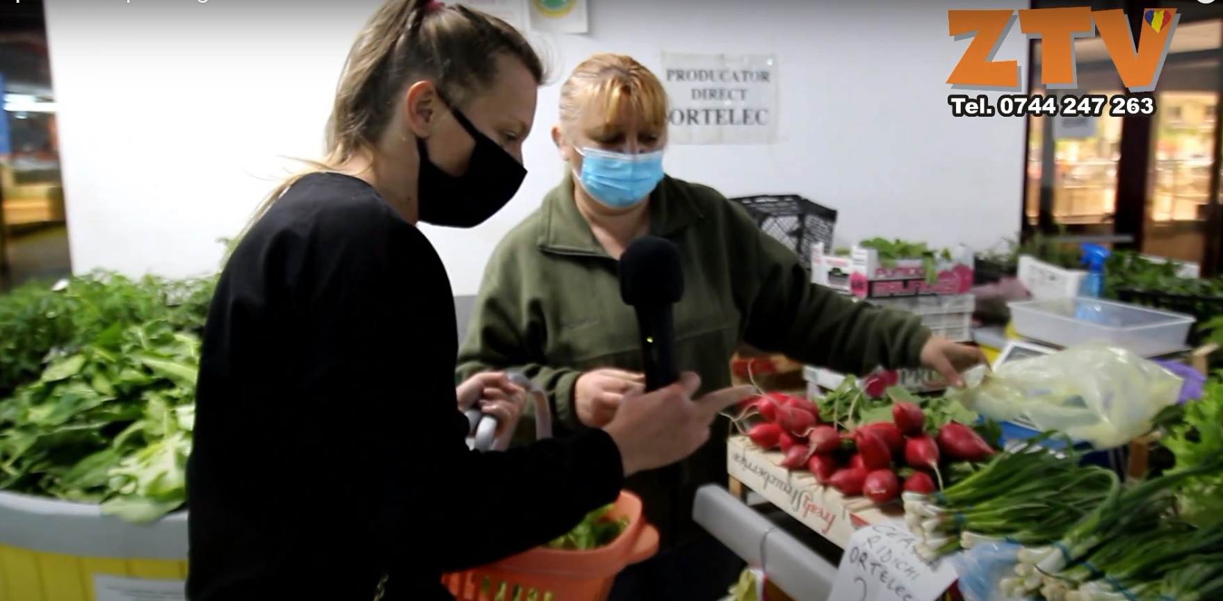 Cumparaturi in piata agroalimentara din Zalau ZTV.ro Zalau TV