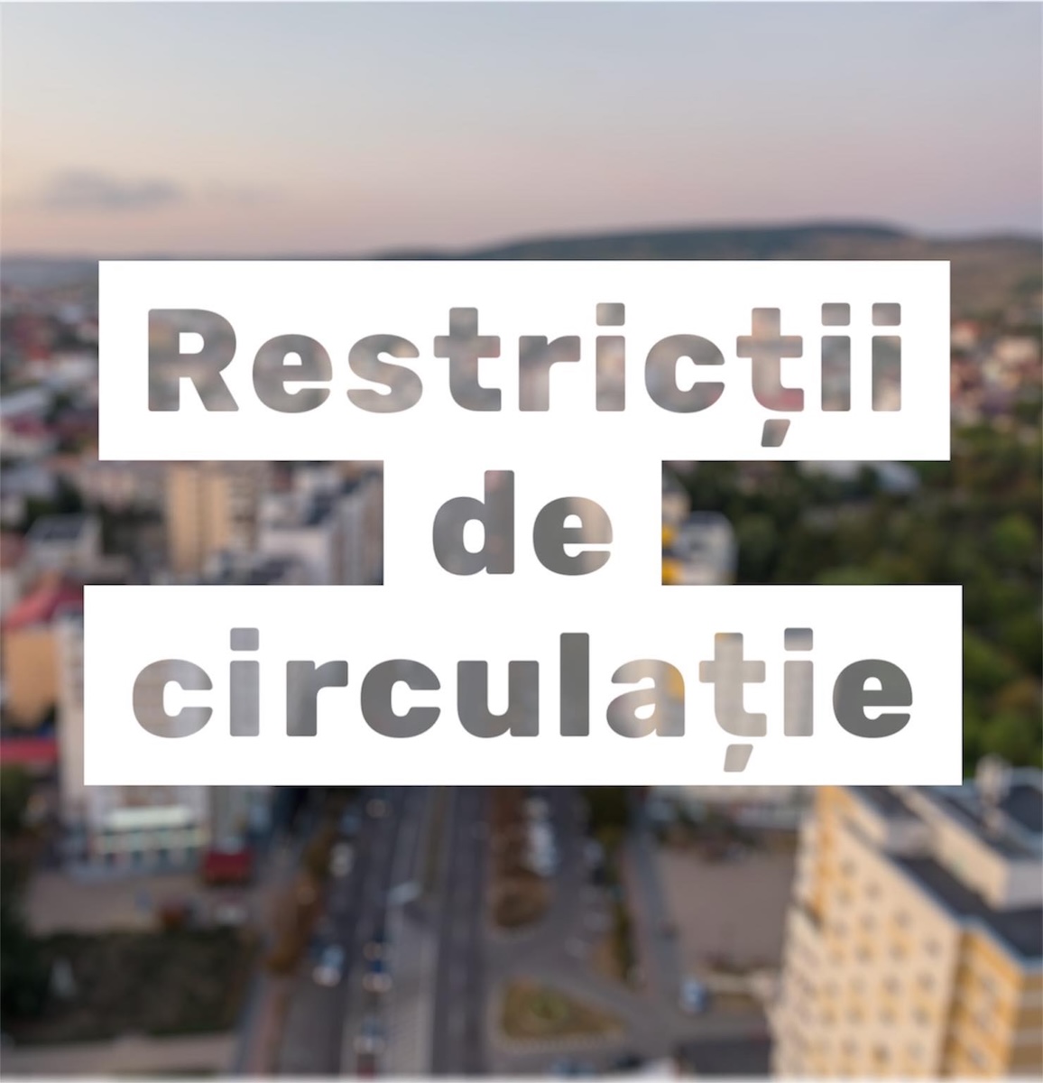 Restrictii MARTI 19 AUGUST 2025 RESTRICTII DE CIRCULATIE - ZTV.ro - Zalau TV