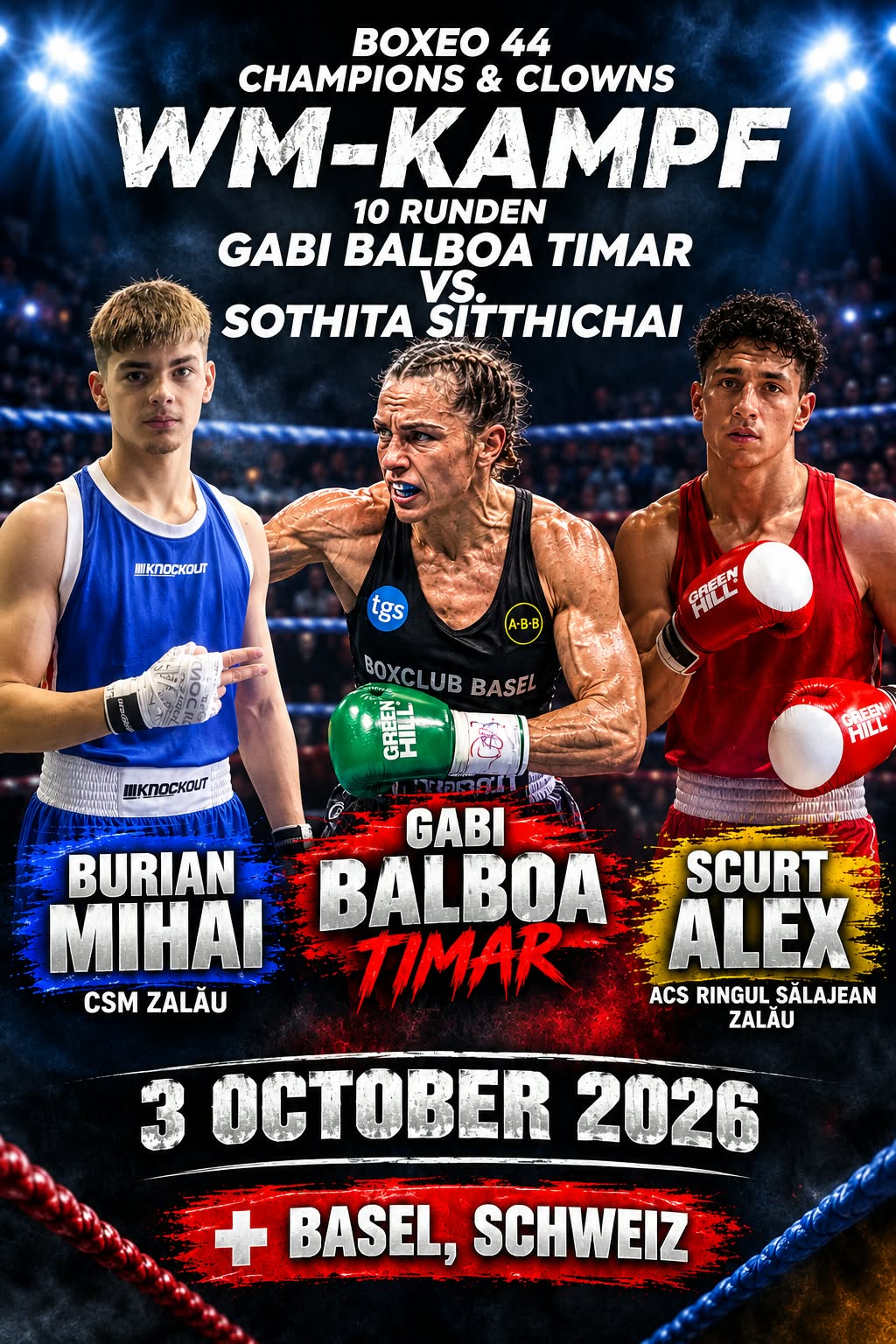 BURİAN MIHAI ȘI SCURT ALEX, ÎN RING LA BASEL!